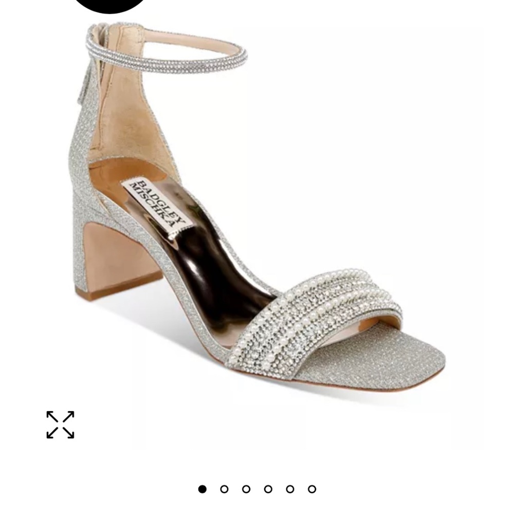 Badgley Mischka Platinum Shoe